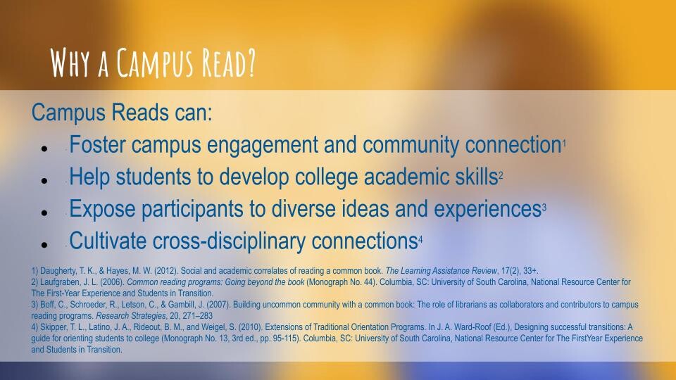 Please download the Campus Read Reveal PDF for accessible versions of these slides